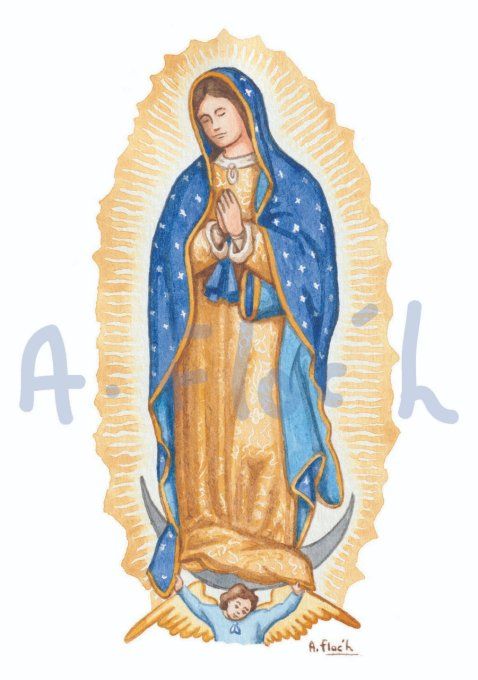 Notre Dame de Guadalupe, poster A5