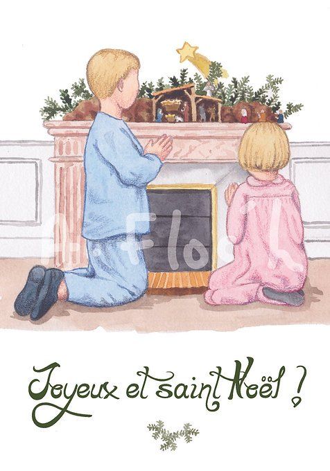 Lot de 10 cartes de Noël / voeux au choix