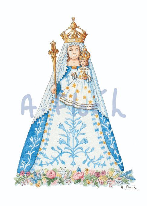 Image avec une prière à Notre Dame de Délivrance (précommande)