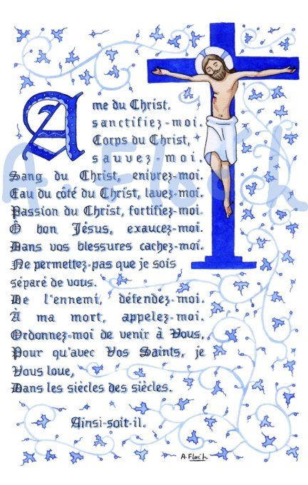 Prière Ame du Christ 